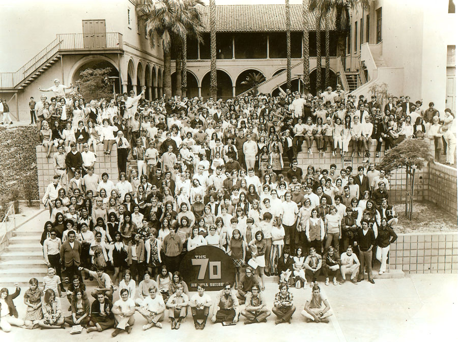 Senior Class Patio Photo